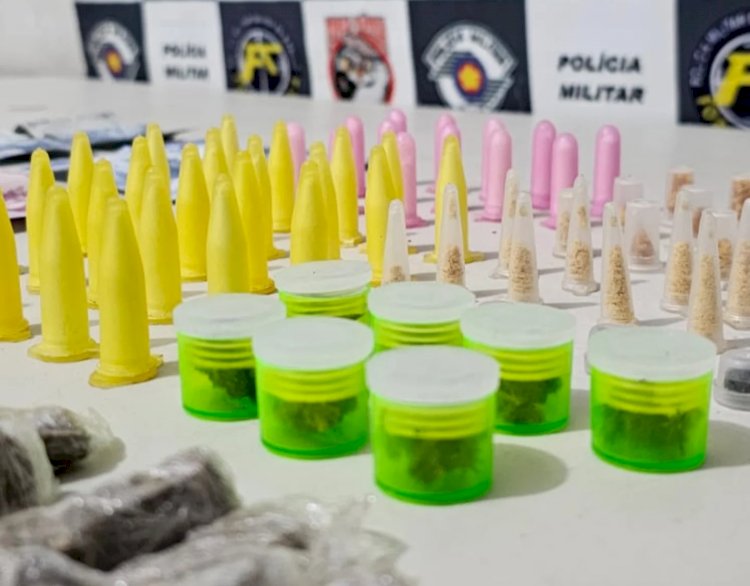 PM prende homem por tráfico de drogas na zona norte de Marília